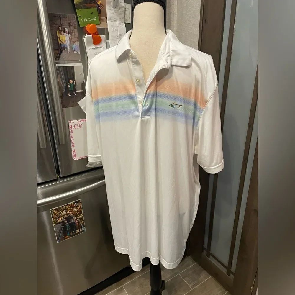 Greg Norman Collered Golf Shirt